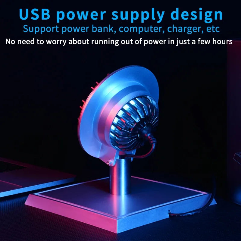 Metal Stark MK1 Alloy USB LED Lamp - Voice Control, PVD Surface, Tony Stark Has a Heart