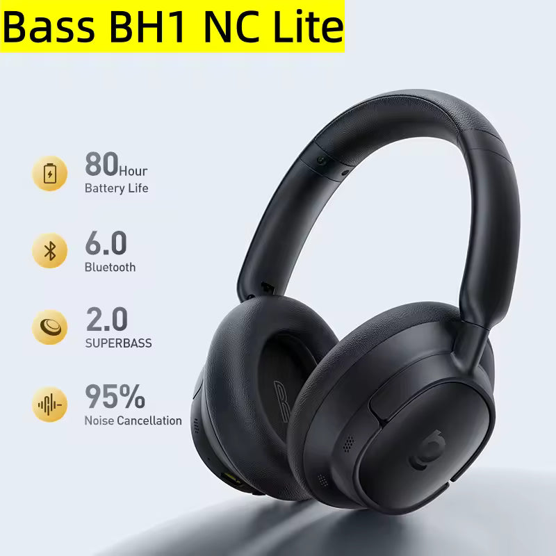 Wireless Noise Cancelling Headphones with Long Battery Life