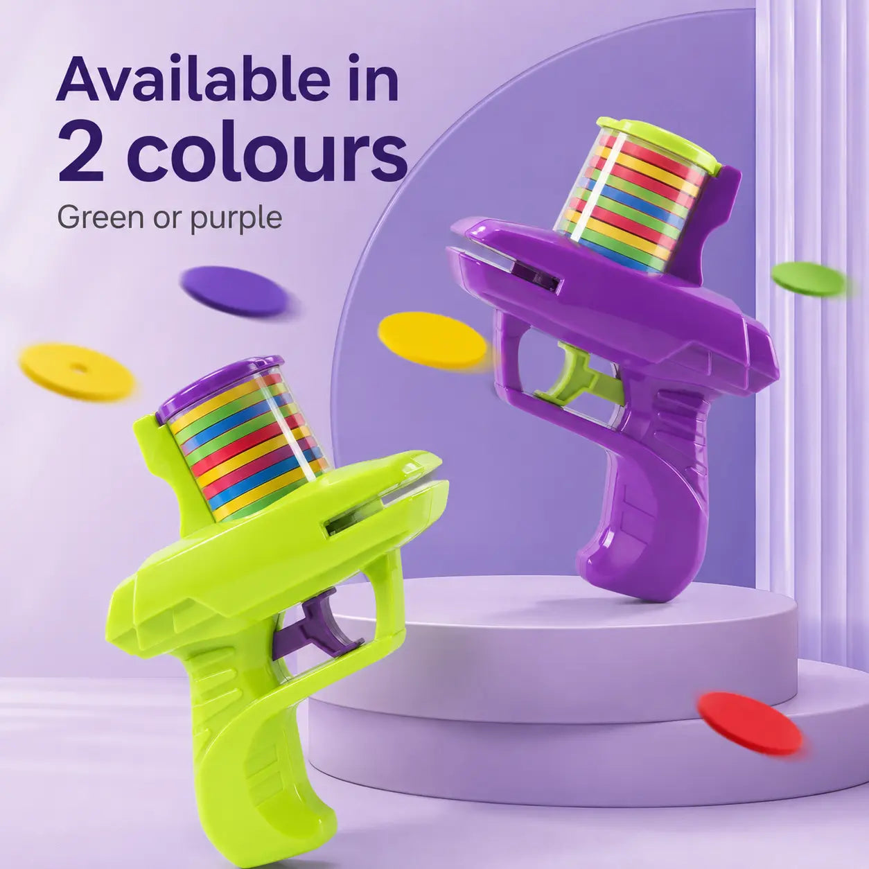Kids EVA Flying Disc Launcher Toy