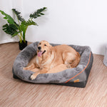 Orthopaedic Dog Bed with Bolsters – Washable & Waterproof Base