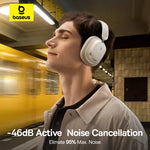 Wireless Noise Cancelling Headphones with Long Battery Life