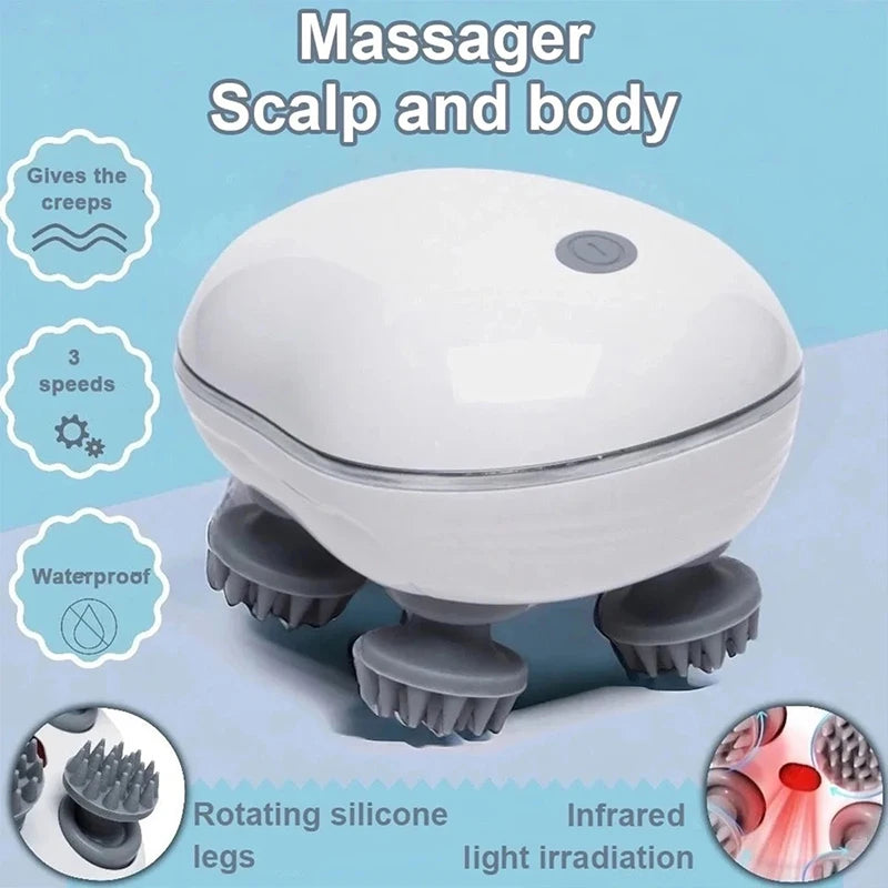 Electric Scalp Massager for Deep Relaxation