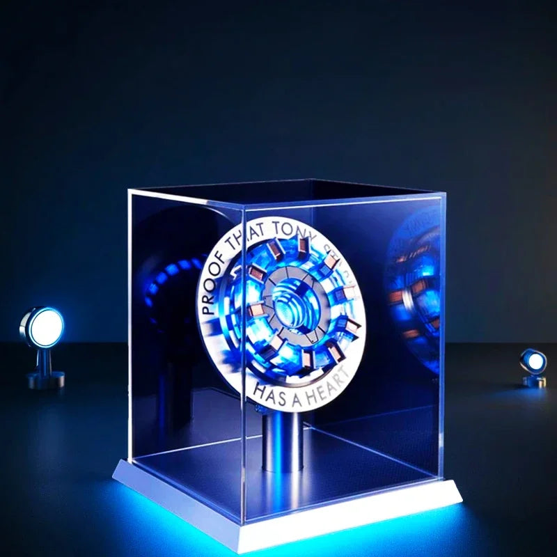 Metal Stark MK1 Alloy USB LED Lamp - Voice Control, PVD Surface, Tony Stark Has a Heart