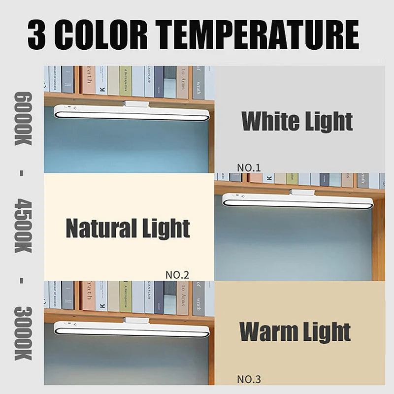 Magnetic USB Rechargeable LED Desk Light