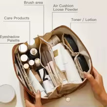 PU Leather Makeup Bag