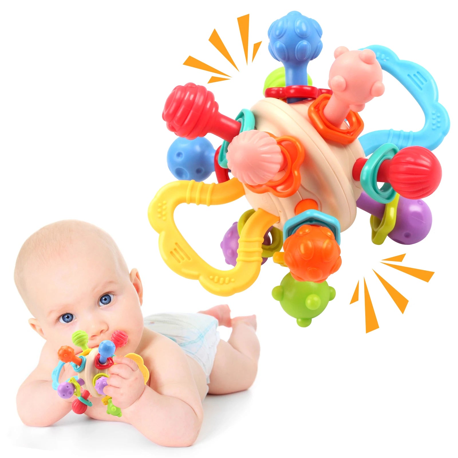 Silicone Baby Teether Ball