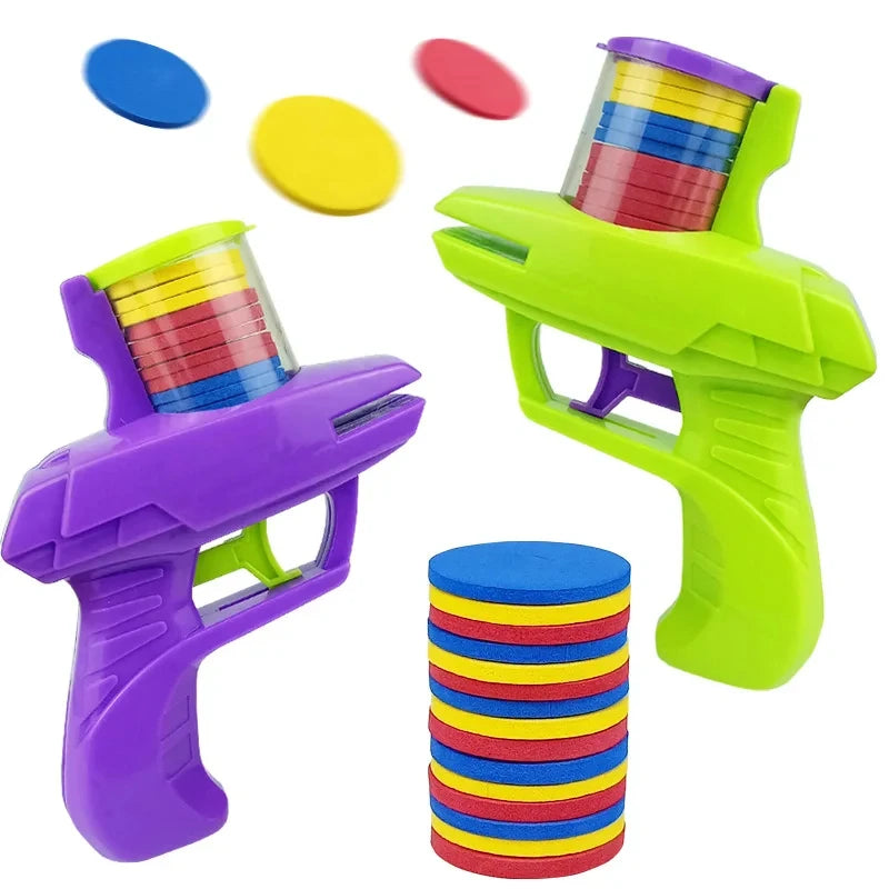 Kids EVA Flying Disc Launcher Toy
