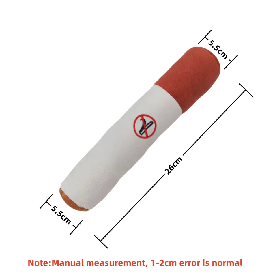 Dog Cigar Squeaky Toy
