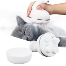Wireless Waterproof Scalp & Pet Massager – Rechargeable