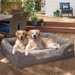 Orthopaedic Dog Bed with Bolsters – Washable & Waterproof Base