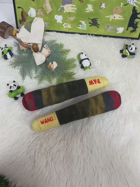 Video of the ChewSmoke plush cigarette toy.