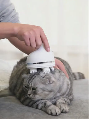 Wireless Waterproof Scalp & Pet Massager – Rechargeable